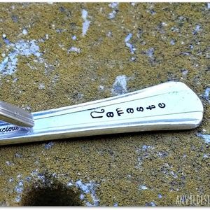 Anvil Designs Accessories - Be Zen Namaste Vintage Silverware Key Chain Anvil Designs Accessories - Be Zen Namaste Vintage Silverware Key Chain